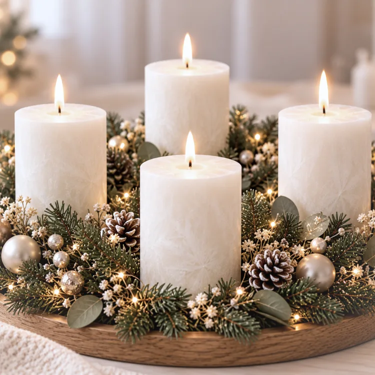 Fotka sviečok z kolekcie ' Adventné Sviečky - Adventné Sviečky -  Klasik