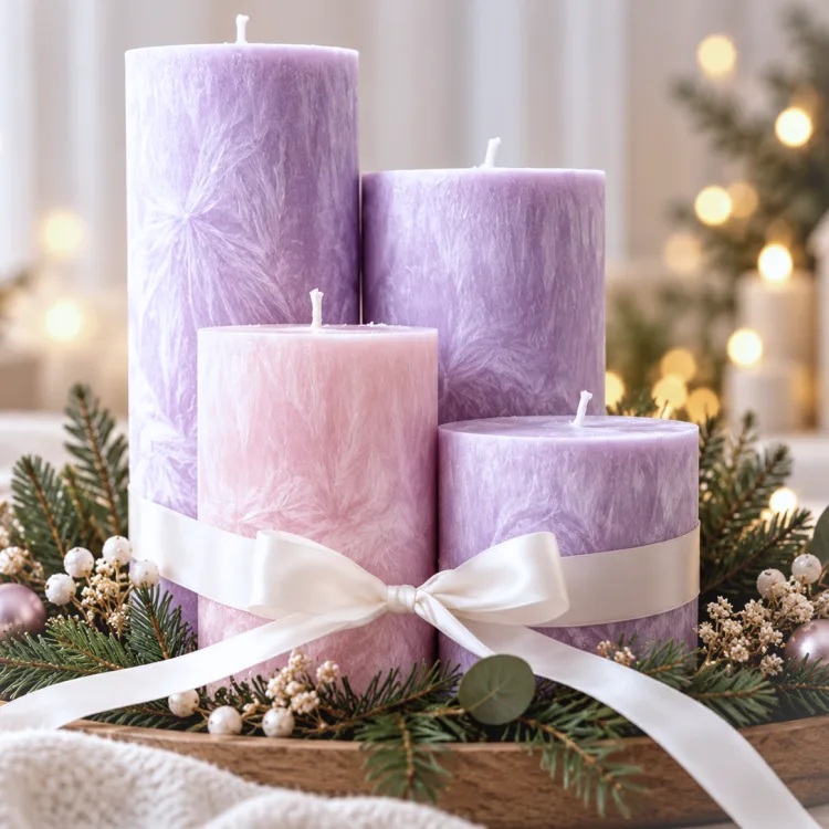 Fotka sviečok z kolekcie ' Adventné Sviečky - Tradičné - Farebné