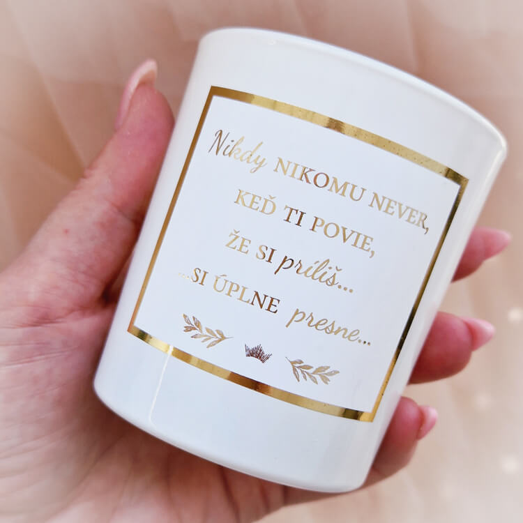 Fotka sviečok z kolekcie ' Pre Kamošku a Sestru - Si úplne Presne