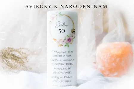 Sviečky k Narodeninám
