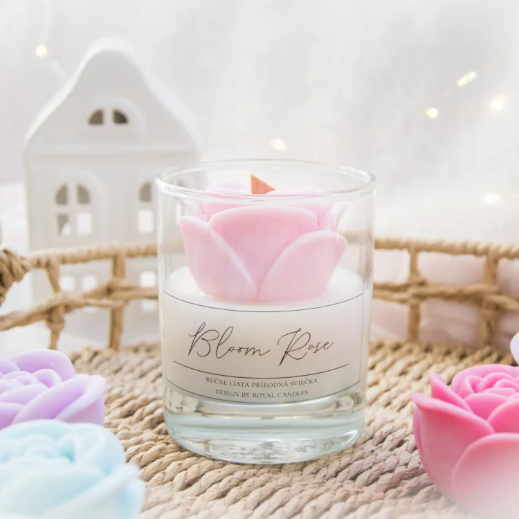 Fotka sviečok z kolekcie ' Jarné Novinky - Bloom Rose