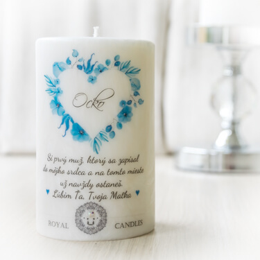 Fotka sviečok z kolekcie ' Pre otcov - Srdce pre Otca