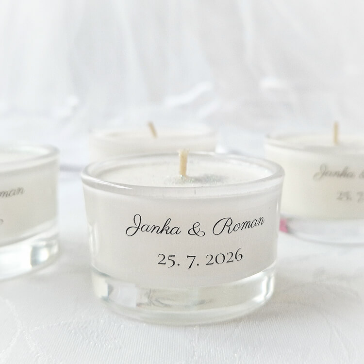 Fotka sviečok z kolekcie ' Darčeky pre Hostí - Mini v Skle